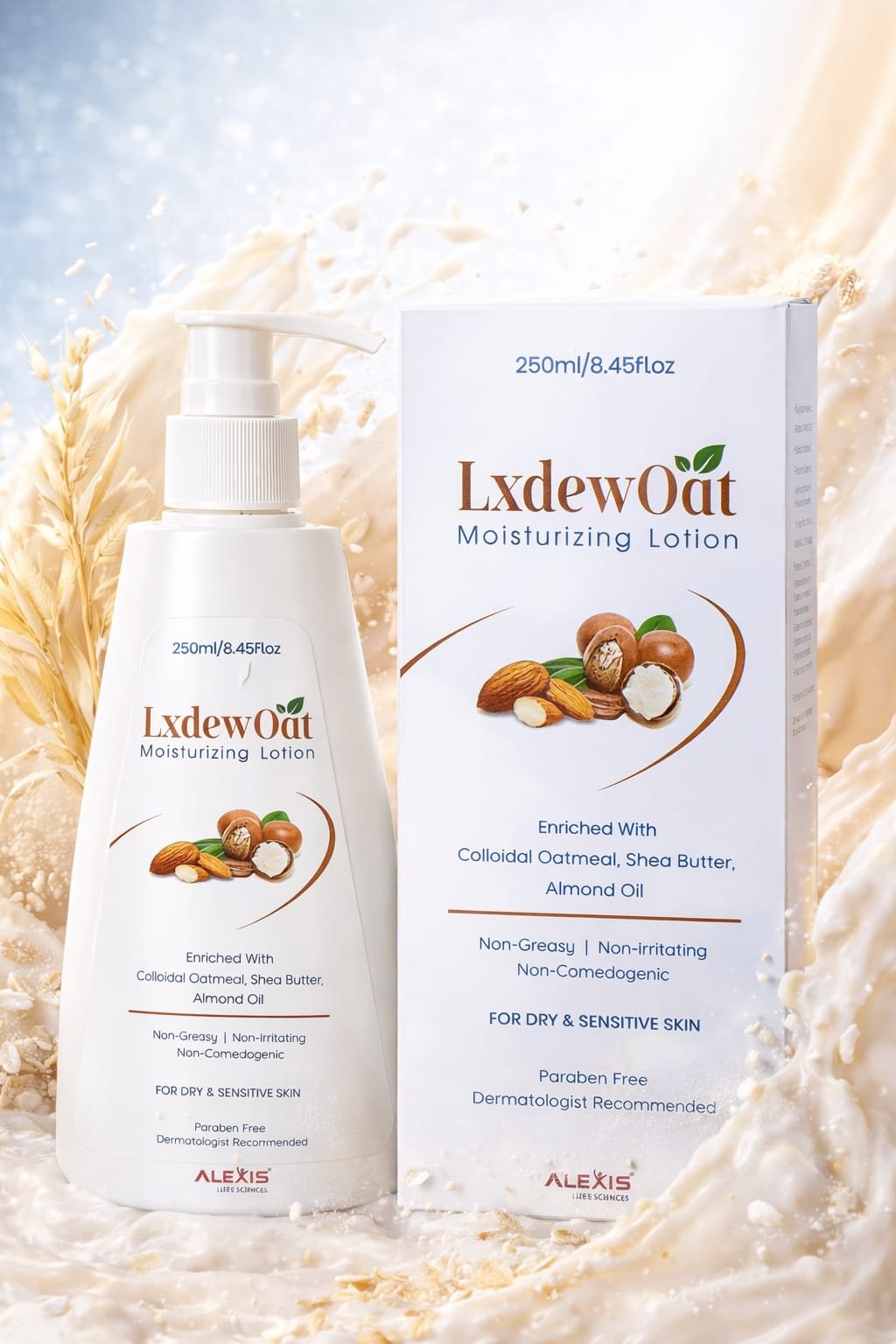 Lxdew Oat Moisturizing Lotion